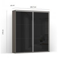 DRESSING LEX 221-218-45 C GRI/CZP